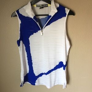 Jamie Sadock woman’s tank with zipper